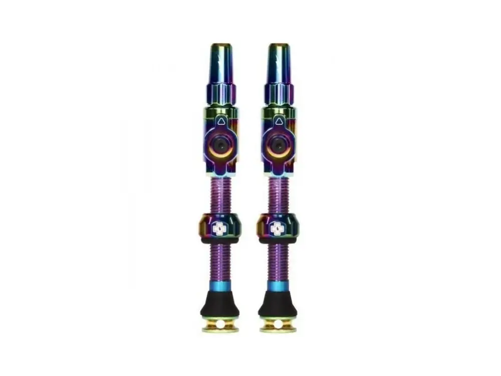 Omezená Nabídka Muc-Off Big Bore Lite ventilky 2ks 45mm duhové