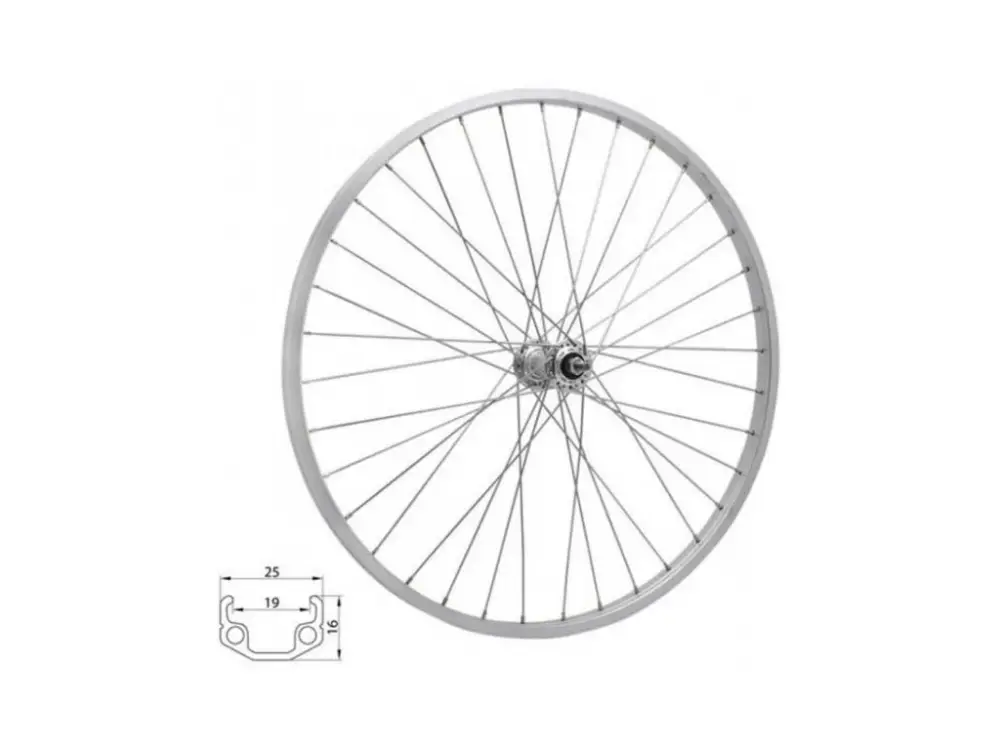 zapletené kolo 24" Remerx RMX přední 507x21 Originální