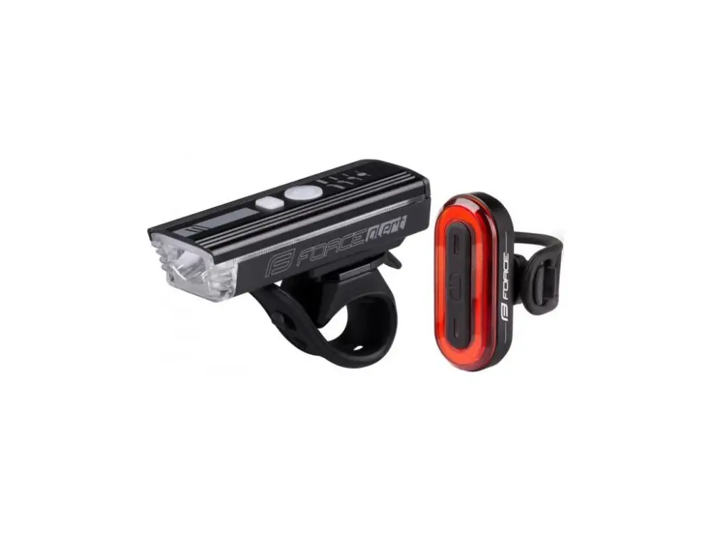 Force Futuro USB sada světel přední+zadní Levný