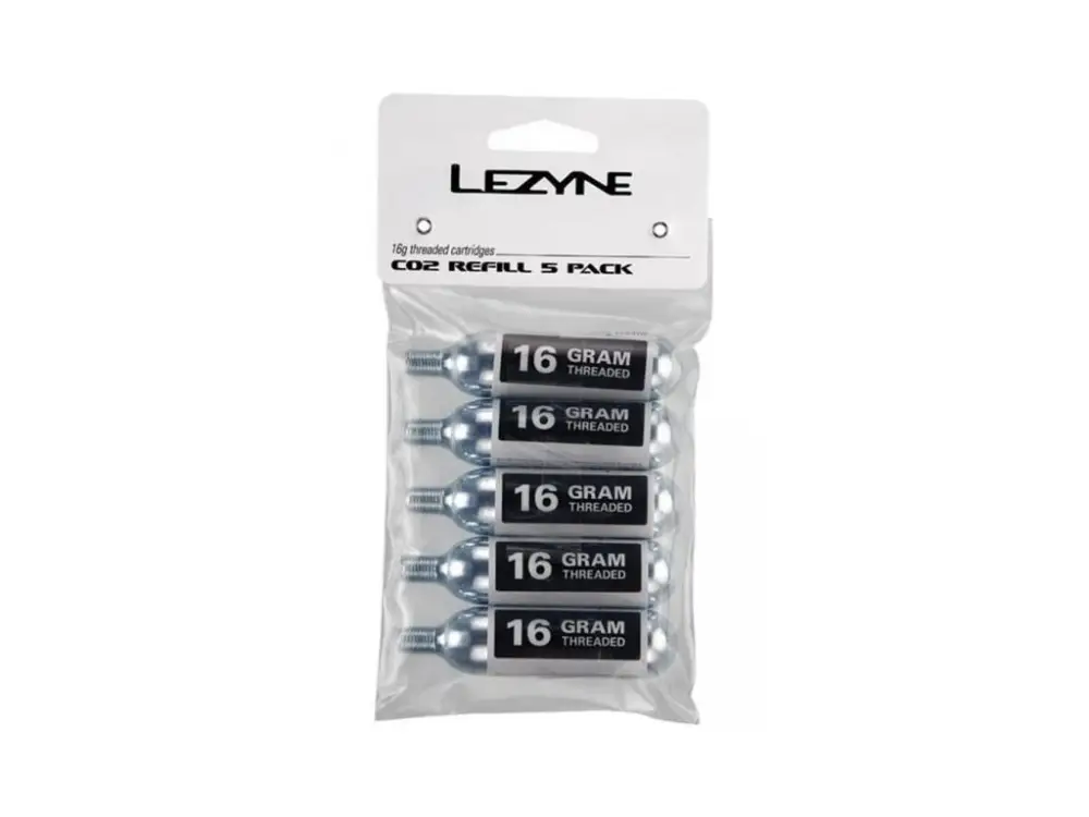Lezyne sada bombiček 16g 5ks Must-Have
