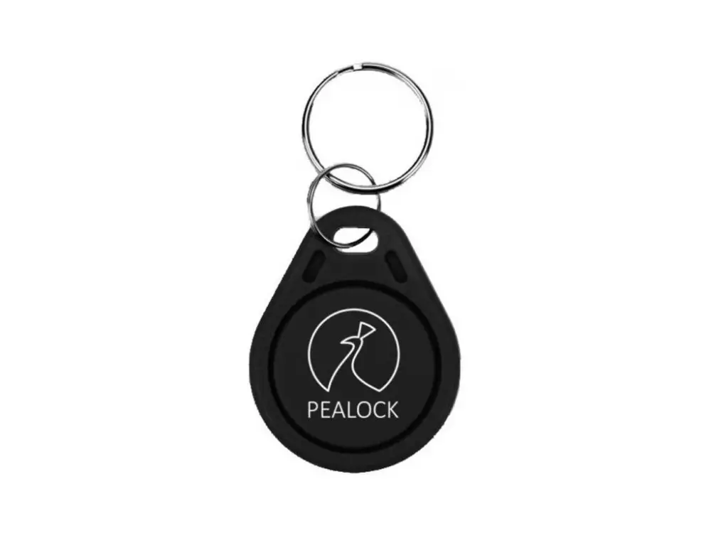 NFC klíčenka PEALOCK, černá Autentický