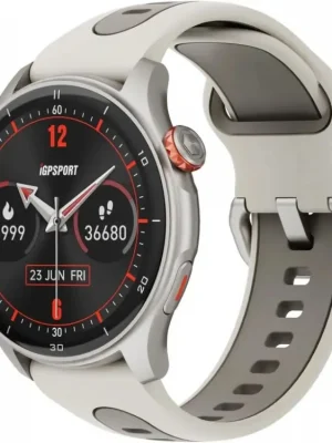 Omezená Nabídka hodinky iGPSPORT LW10 Titanium Silver