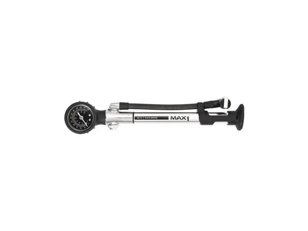 Nízká Cena pumpa MAX1 Shock Sport Armour 600 PSI s manometrem