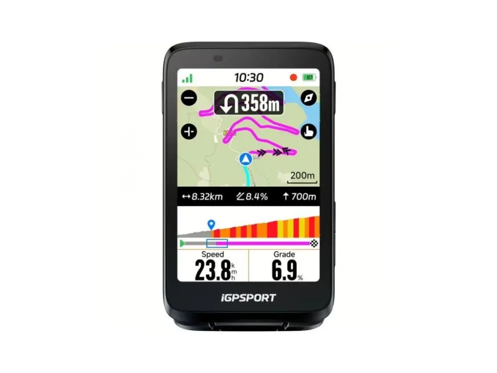Cenový Hit iGPSport BiNavi computer s GPS navigací