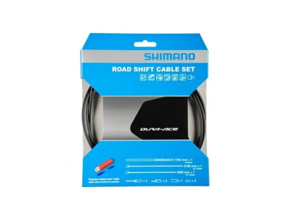 Kup Teď bowdeny + lanka Shimano Dura Ace řadící set polymer