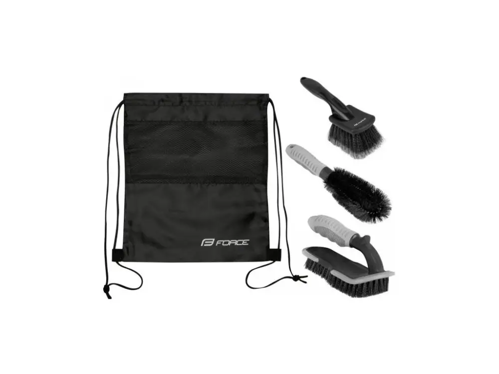 Zlevněný kartáče Force Eco 3ks v pytlíku a v kartonu