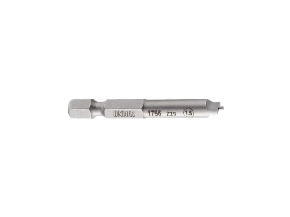 Unior bit 1,5 mm na niple pro vyplétání Oblíbený