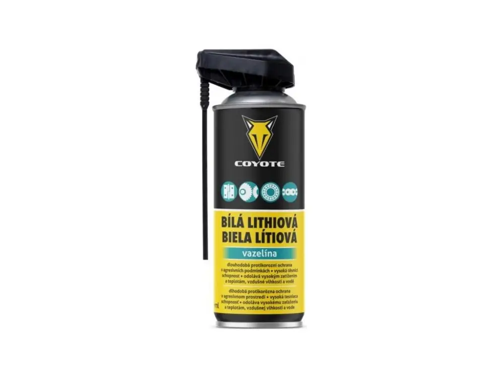Coyote 400ml Lithium mazací vazelína ve spreji Bezpečná Platba