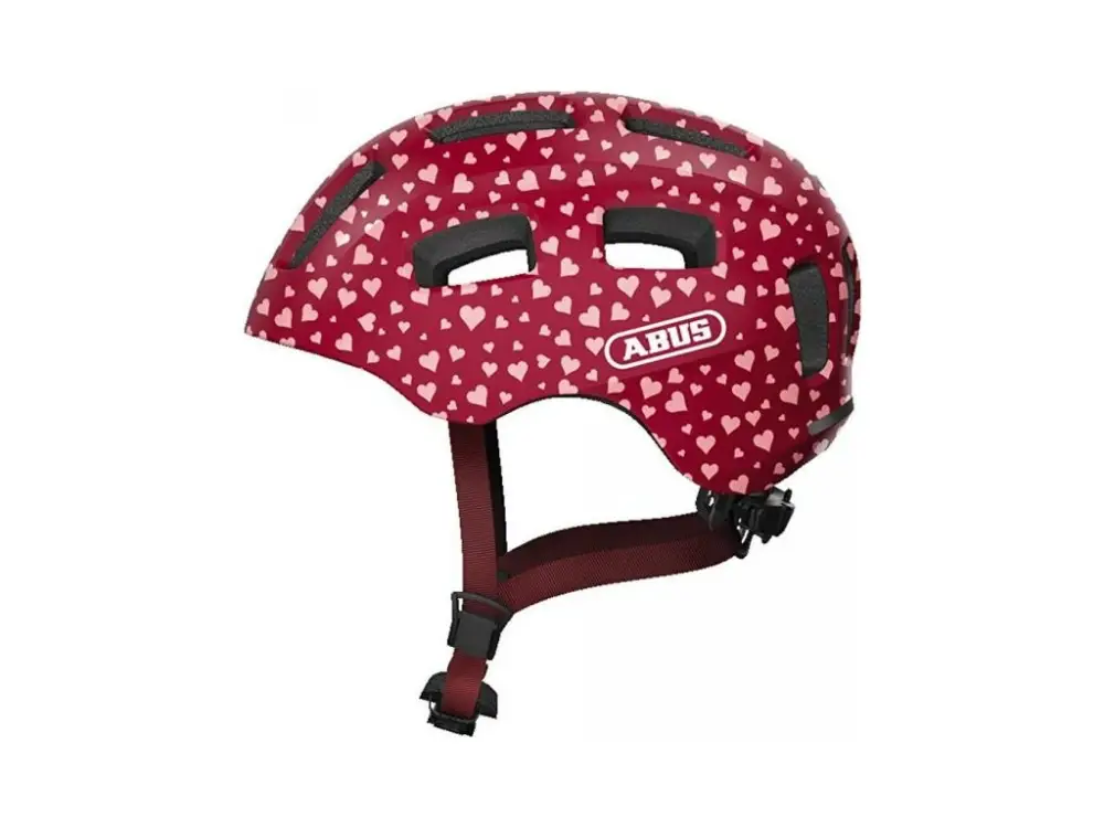 přilba Abus Youn-I 2.0 cherry heart Doprava Zdarma