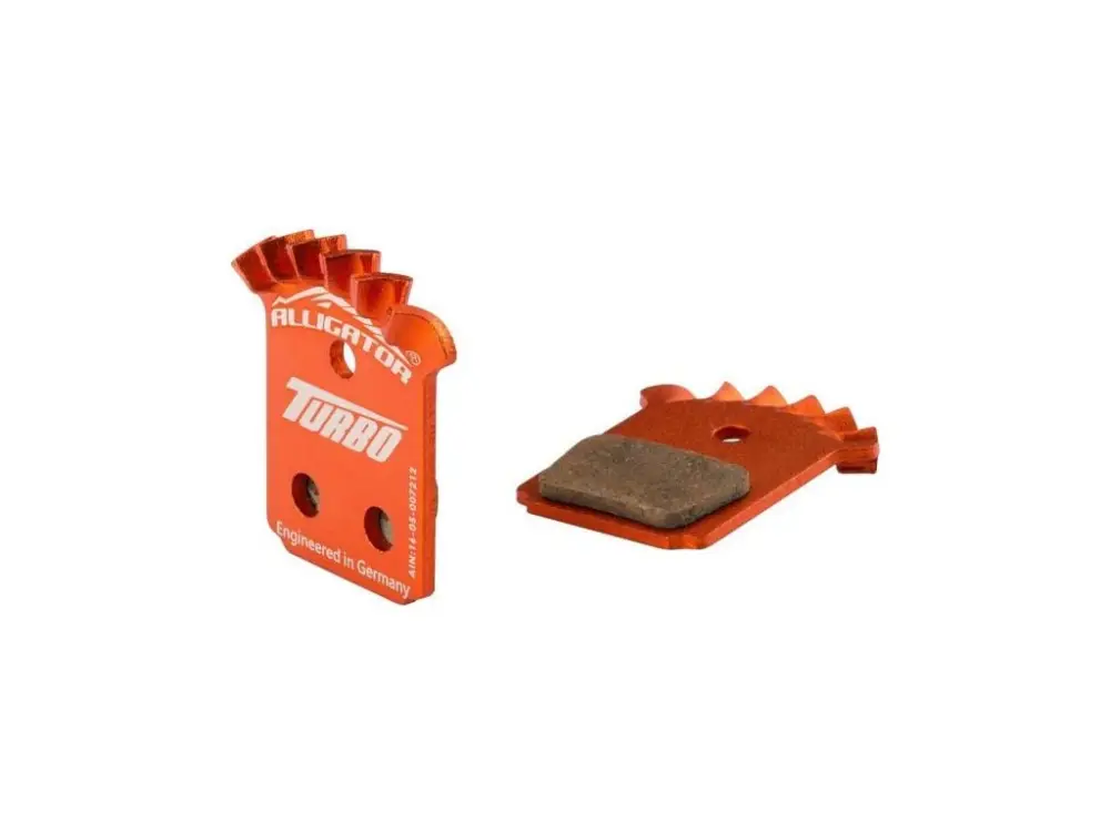 Bezpečná Platba brzdové destičky Alligator HK-TB059 s chladičem, Sram