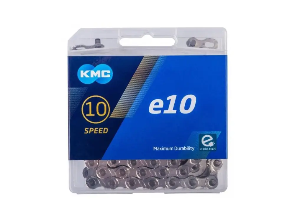 řetěz KMC e10 E-bike se spojkou, krabička 122čl. Výprodej