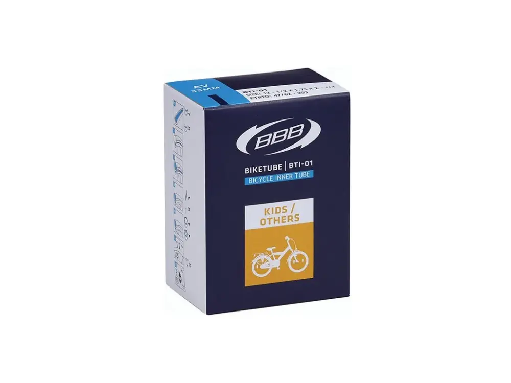 Vysoce Kvalitní Duše na kolo BBB BTI-11 AV 16x1.75/2.35