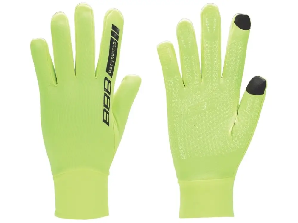 Rukavice na kolo zimní BBB BWG-11 neon RaceShield Doprava Zdarma