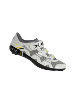 Akční Cena Pánské karbonové tretry LAKE CX300 white/yellow