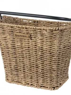Rychlé Dodání Košík na řidítka Basil Bremen Rattan 19037-38