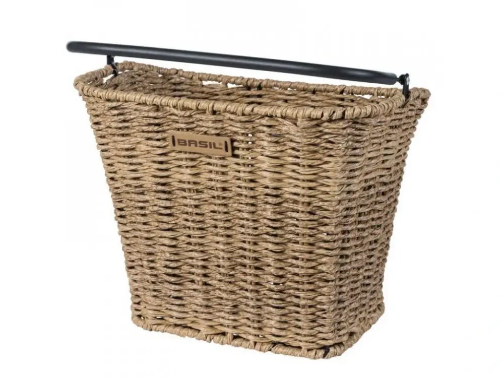 Rychlé Dodání Košík na řidítka Basil Bremen Rattan 19037-38