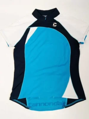 Originální CANNONDALE Classic dres dámský krátký rukáv bílo-modrý