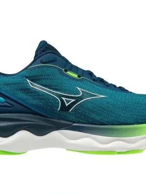 Bezpečná Platba Boty Mizuno Wave Skyrise 3 Algiers blue/white/green gecko