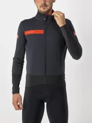 Autentický Bunda Castelli Beta RoS Light black/red
