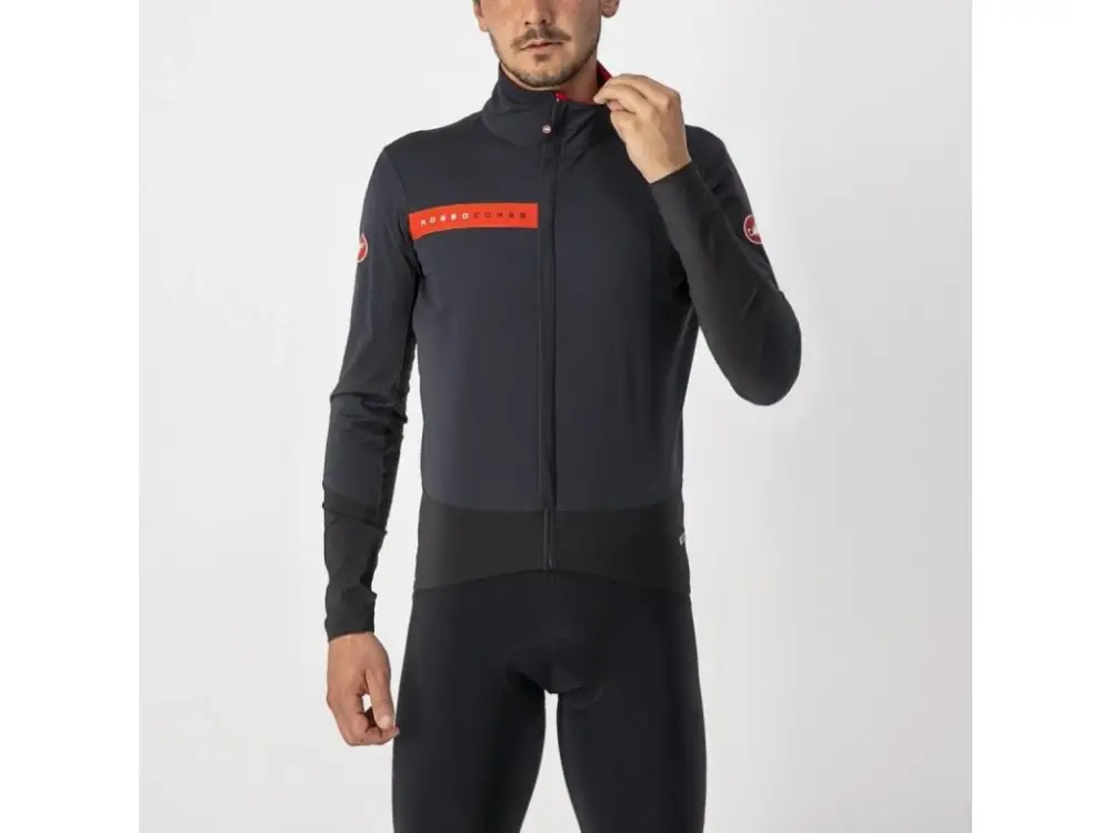 Autentický Bunda Castelli Beta RoS Light black/red