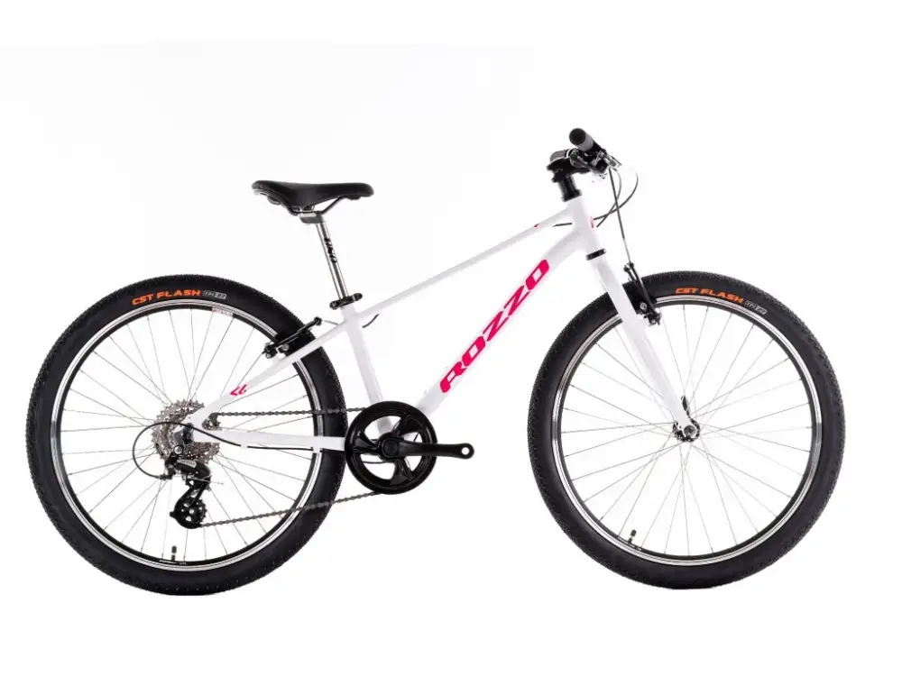 Nová Kolekce Dětské kolo ROZZO KID 24 bílá metalíza/růžová