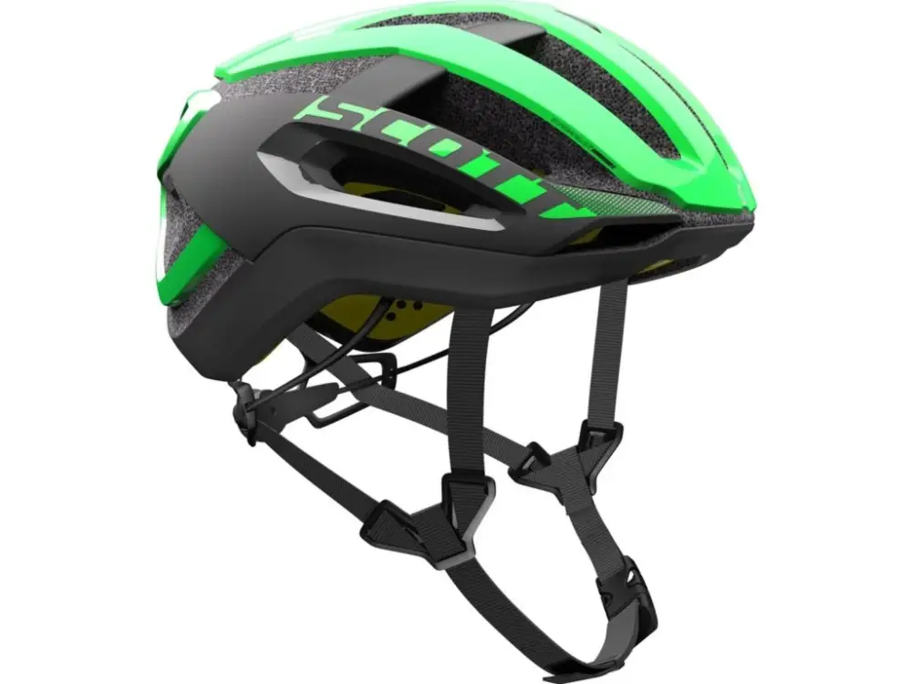 Helma Scott Centric Plus green flash/black Značkový