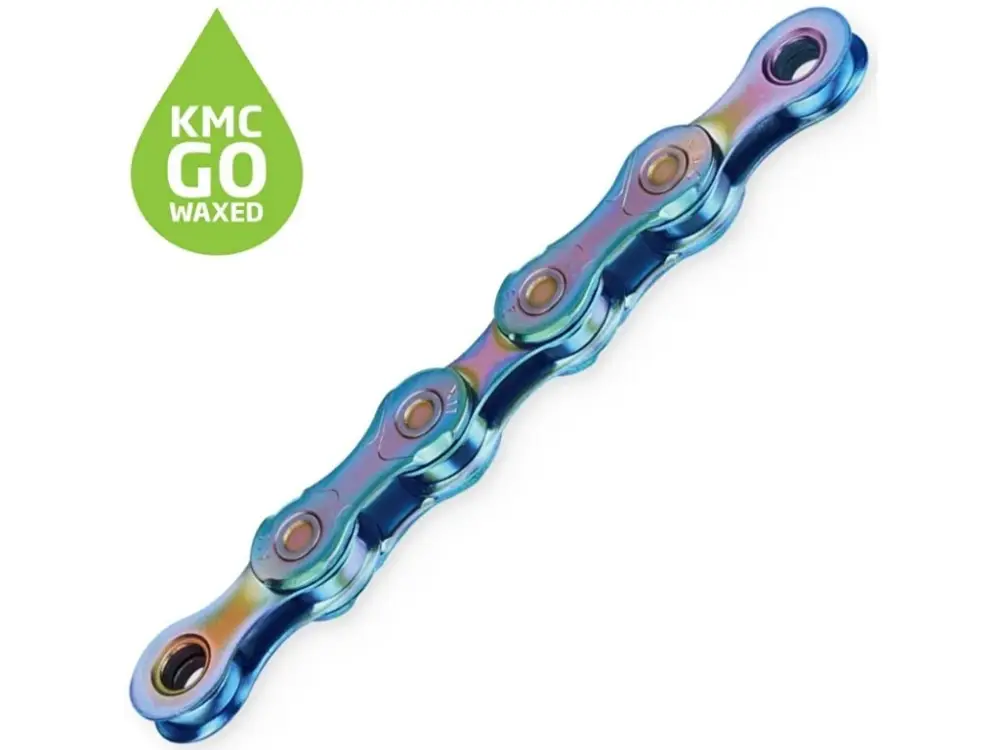 Víkendová Akce Řetěz KMC 12s X12 Aurora blue 126článků WAX