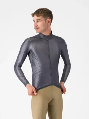 Bunda Castelli Aria Shell 2 dark gray Nová Kolekce