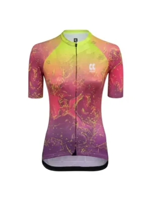 Hit Sezóny Dres Kalas Motion Z6 krátký rukáv dámský Neon lava blend