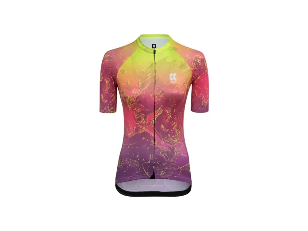 Hit Sezóny Dres Kalas Motion Z6 krátký rukáv dámský Neon lava blend