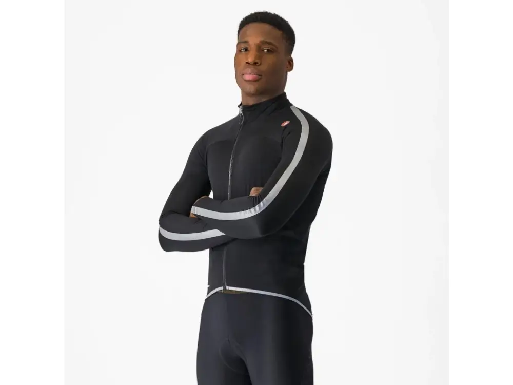 Bunda Castelli Ultra rain cape Black/silver reflex Nakupujte Hned