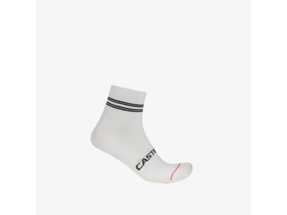 Výprodej Ponožky Castelli Anima 7 W White