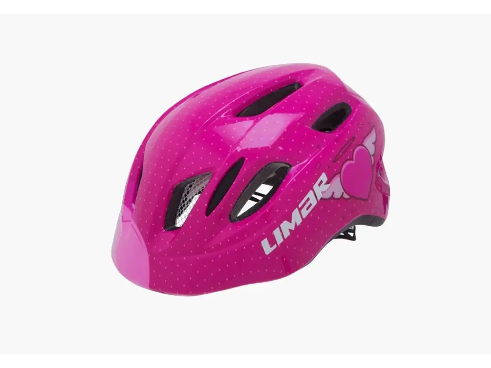 Časově Omezené Limar KID PRO Mdětská helma (heart pink)