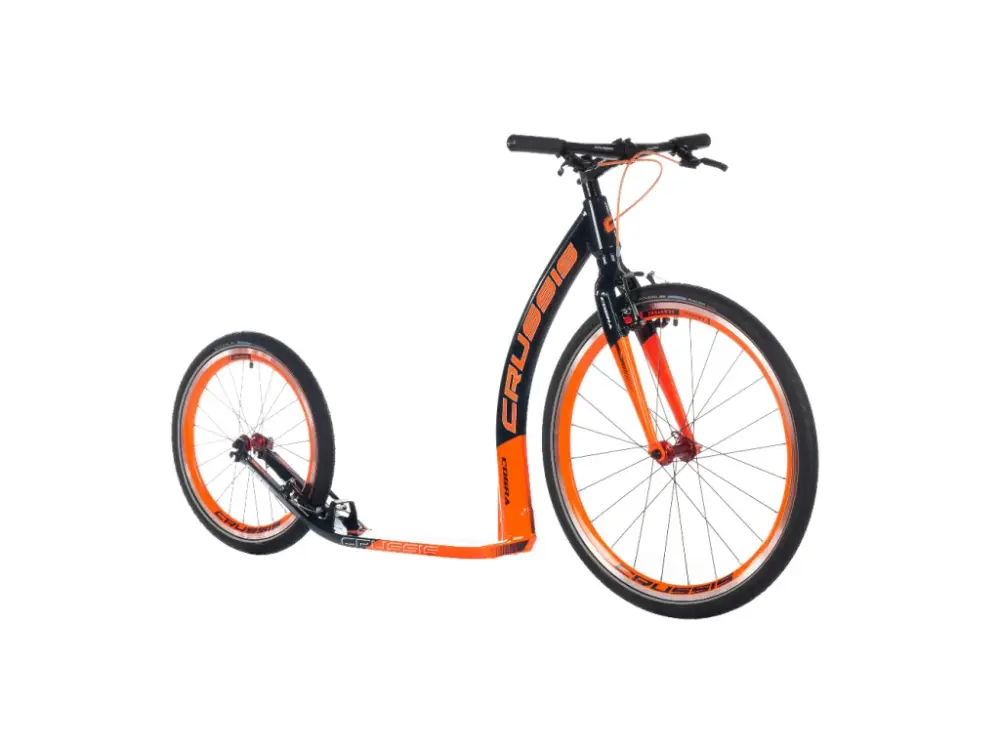 Finální Výprodej Koloběžka Crussis COBRA 4.3 (oranžová/černá)