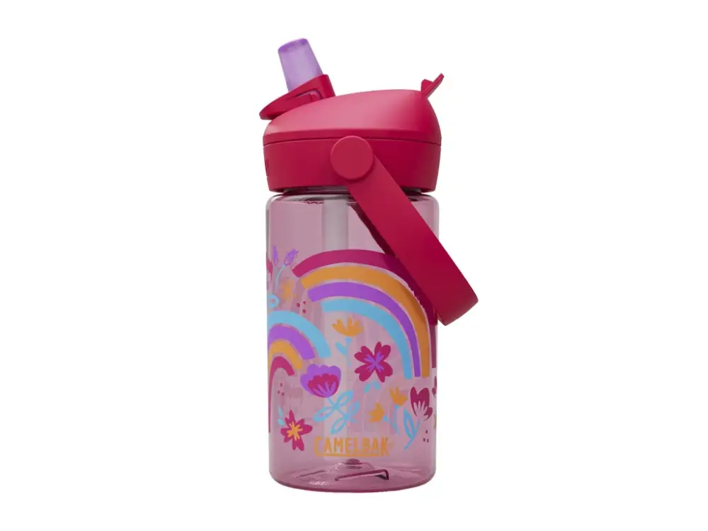Zlevněný CAMELBAK dětská láhev Thrive Flip Straw Kids 400 ml - Rainbow Floral