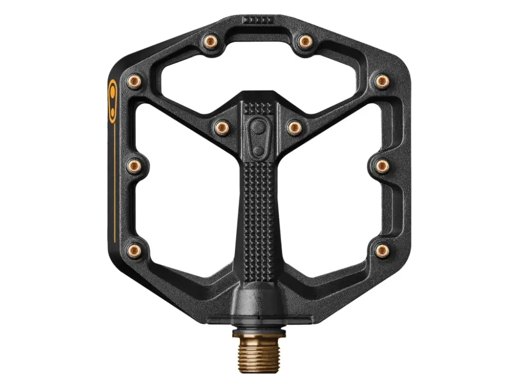 Nejprodávanější CRANKBROTHERS pedály Stamp 11 Small Black/Gold