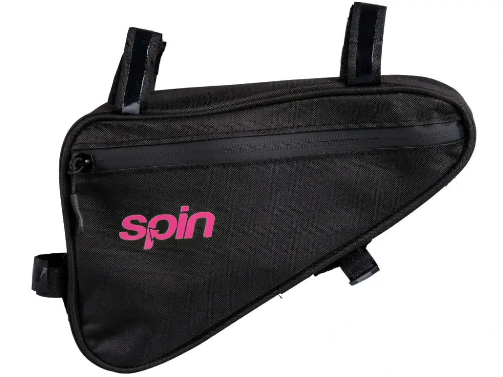 Sleva Spin FRAME brašna do rámu trojúhelníková (černá/růžová)