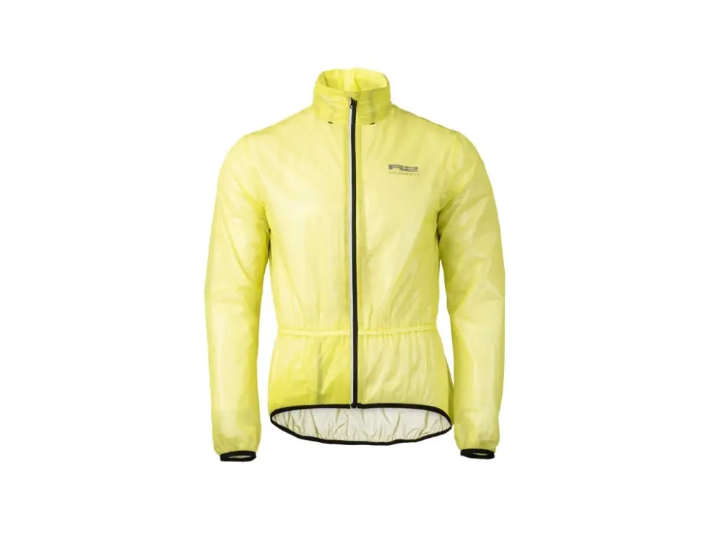 Zlevněný R2 SURLY cyklistická pláštěnka (neon žlutá) ATJ01B