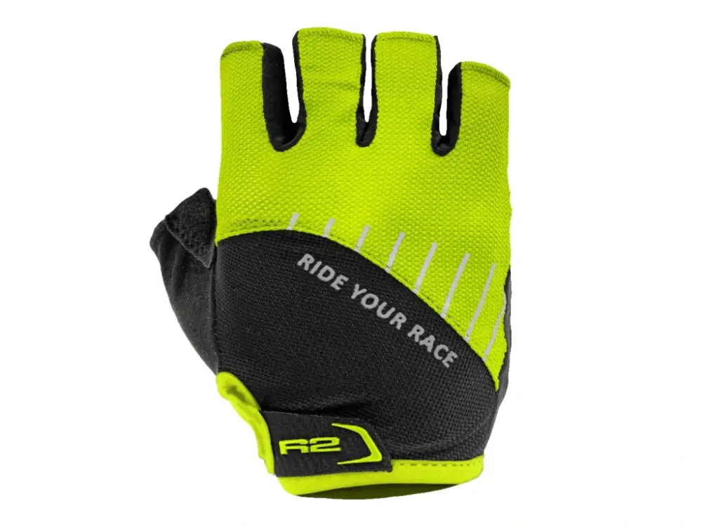 Zlevněný R2Hoppy rukavice dětské (neon žlutá, černá) YYATR48B