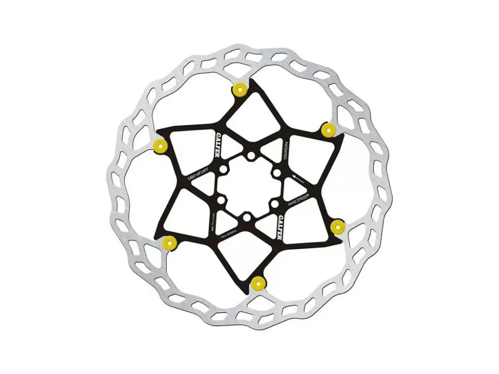 Bezpečná Platba Galfer brzdový kotouč WAVE floating 203x2,0mm (zlatý) - 6 děr