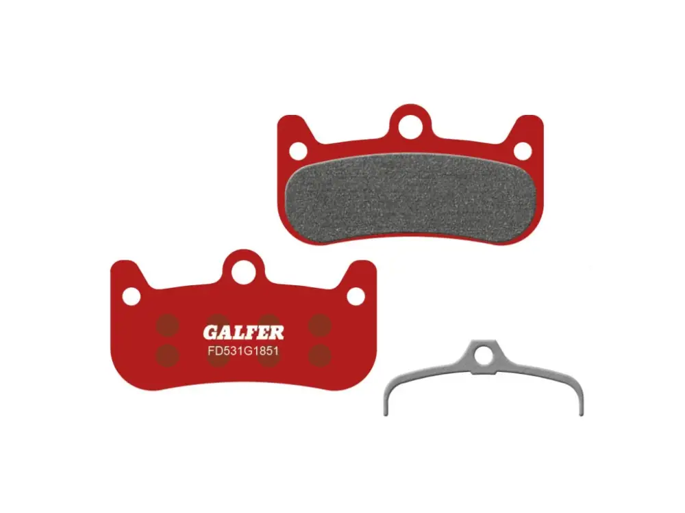 Galfer brzdové destičky FD531 (ADVANCED-červené) Formula Cura 4 Super Cena