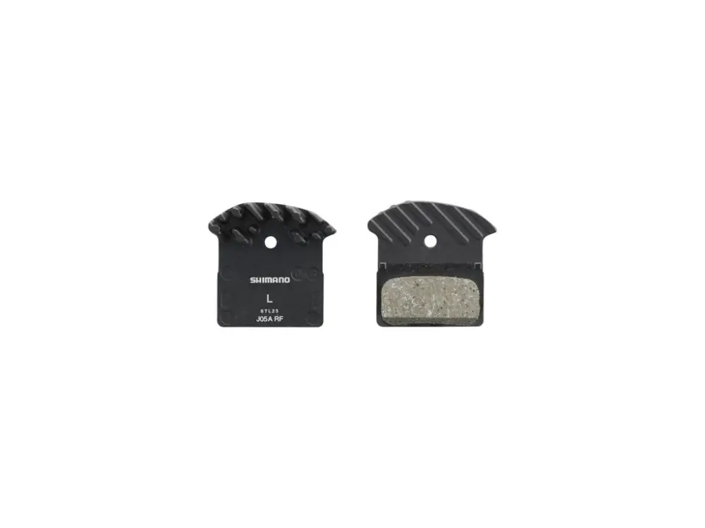 Značkový Shimano brzdové destičky J05A-RF s chladičem
