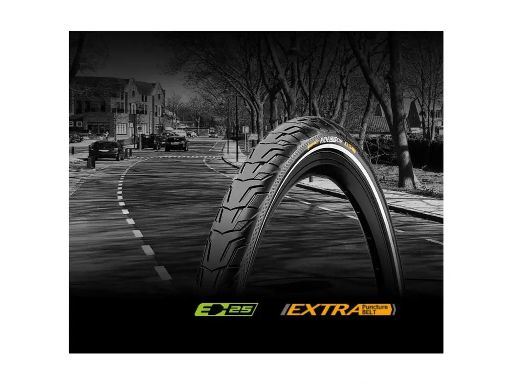 Continental RIDE City 28" | Plášť na trekové kolo | Drátová patka ( 42-622 ) CPT Aktuální