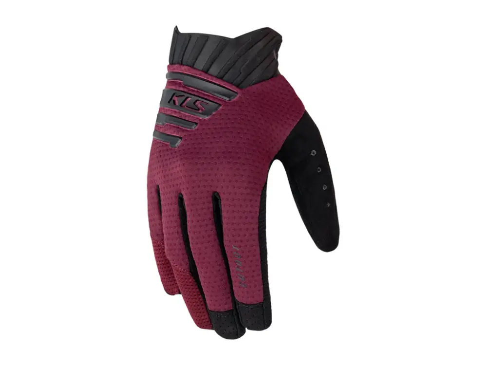 Dlouhoprsté Rukavice na kolo | KLS CUTOUT | RED (M) CPT Akce