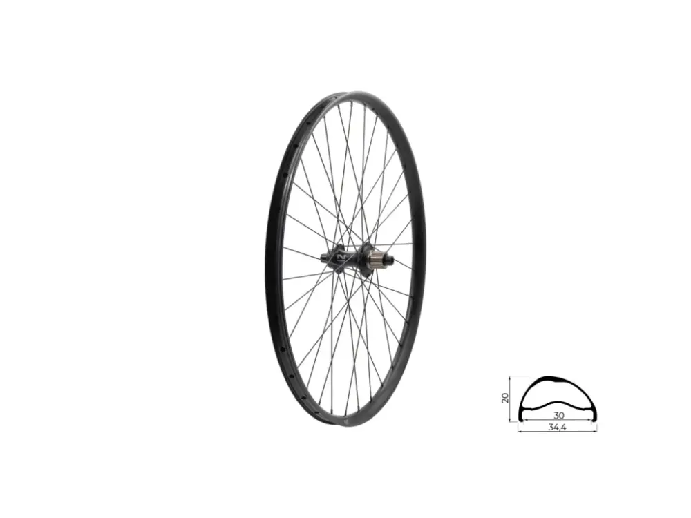 KLS zapletené kolo zadní 28/29" SEGADOR SL disc (šířka 30 mm) Doprava Zdarma
