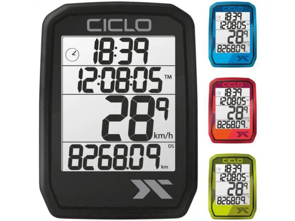 Časově Omezené Cyklocomputer CicloSport Protos 105 drátový 5f black AD