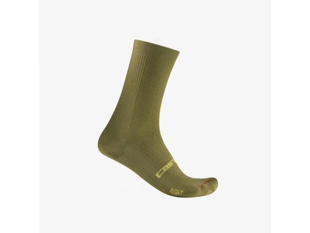Nejlepší Volba Ponožky Castelli Espresso 18 sage "L-XL" AD