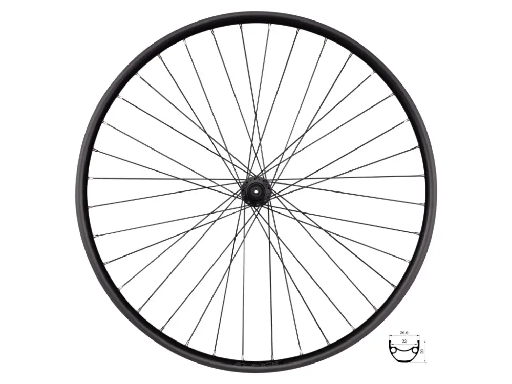 Objednat Nyní FORCE zapletené kolo přední 28"/29" XC DISC 622x23 CL náboj FORCE