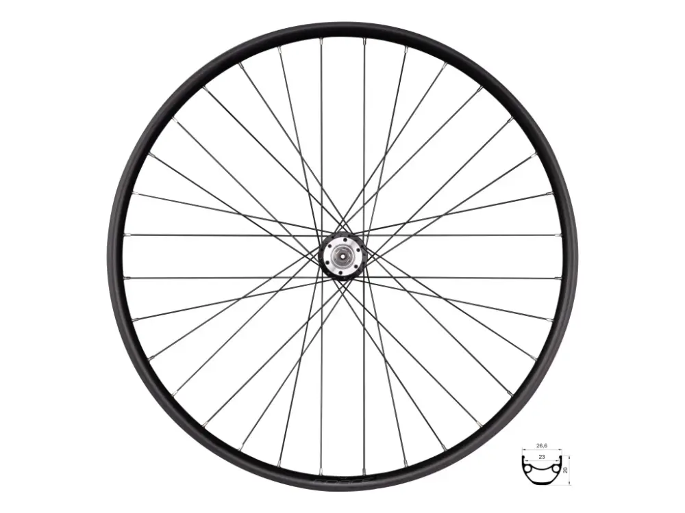 Víkendová Akce FORCE zapletené kolo zadní 28"/29" XC DISC 622x23 náboj Force
