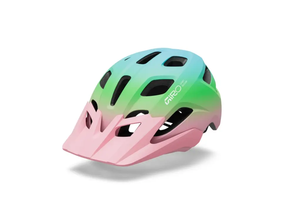 Cenově Výhodný Giro helma Tremor Child MIPS (Mat Light Pink/Green Fade)